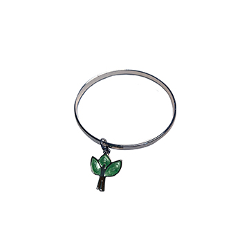 Pulsera plateada