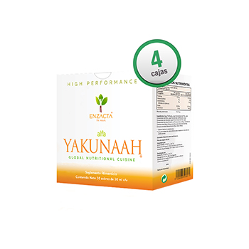 alfa YAKUNAAH 4 cajas