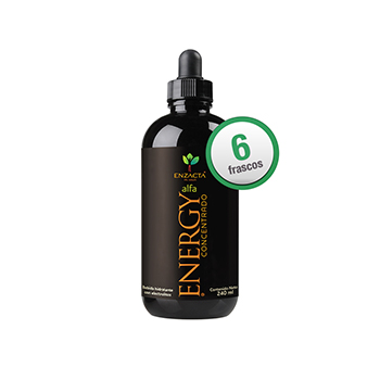 alfa ENERGY Caja con 6 Frascos de 240ml (8oz).