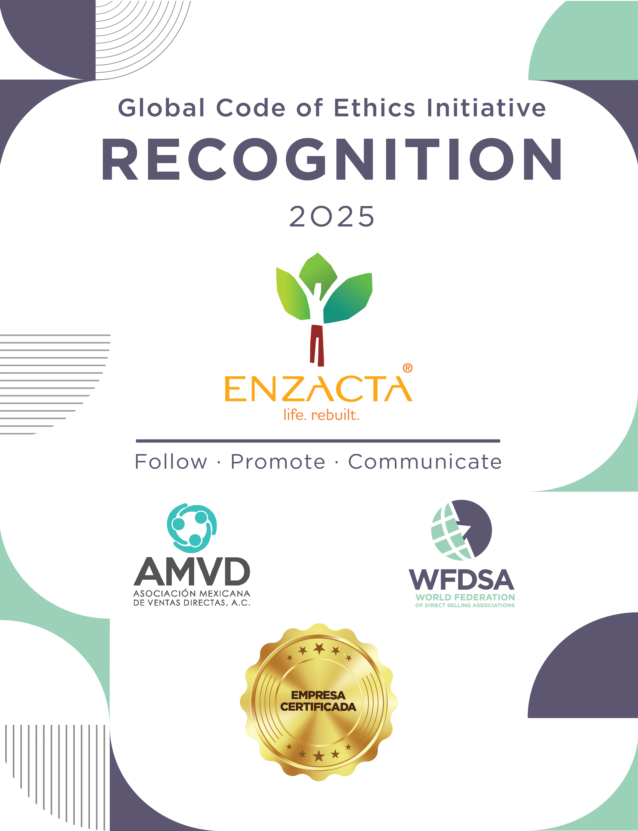 Recognition Certificate