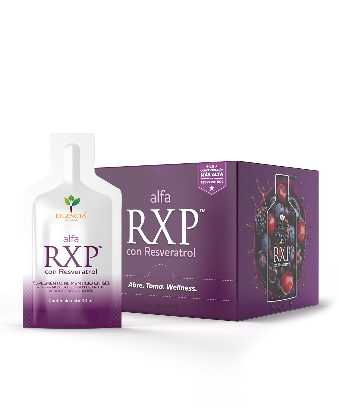 alfa RXP – Box & Packet