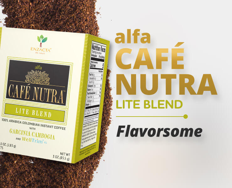 alfa CAFE NUTRA Lite Blend: Natural & Flavorsome