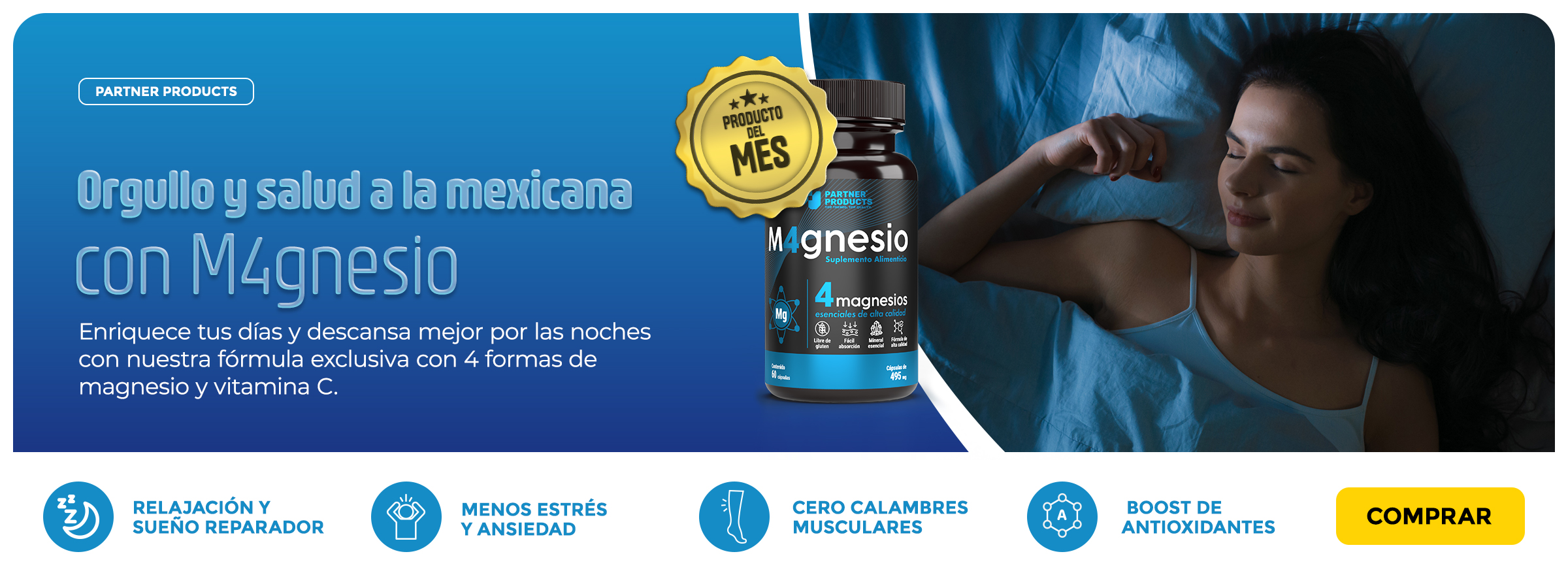 Magnesio Enzacta| Producto del mes