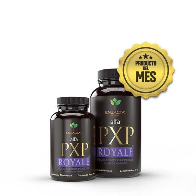alfa PXP ROYALE está hecho de arroz morado con nuestro proceso propietario que preserva las propiedades de superfood del arroz morado, y aprovecha nutrientes esenciales para supercargar tu wellness.