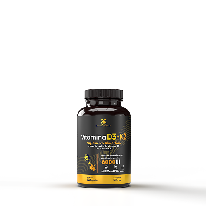 Potencia tu sistema de defensa interno con la fórmula sinérgica más avanzada del mercado! Nuestra Vitamina D3 + K2 fue diseñada para el consumidor que exige la máxima potencia y eficacia en su régimen de salud integral